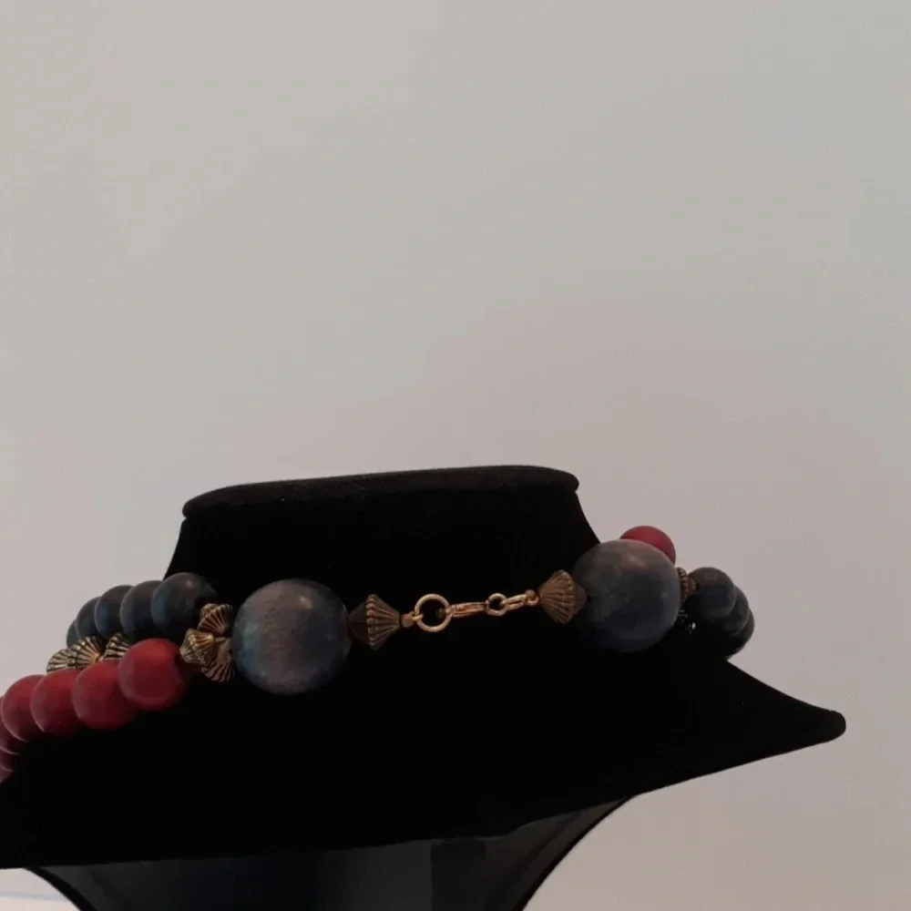 Vintage 3 strand necklace